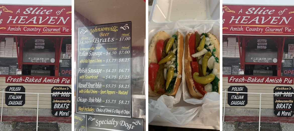 A Slice Of Heaven Menu
